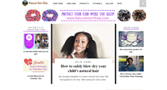 Desktop Screenshot of naturalhairkids.com